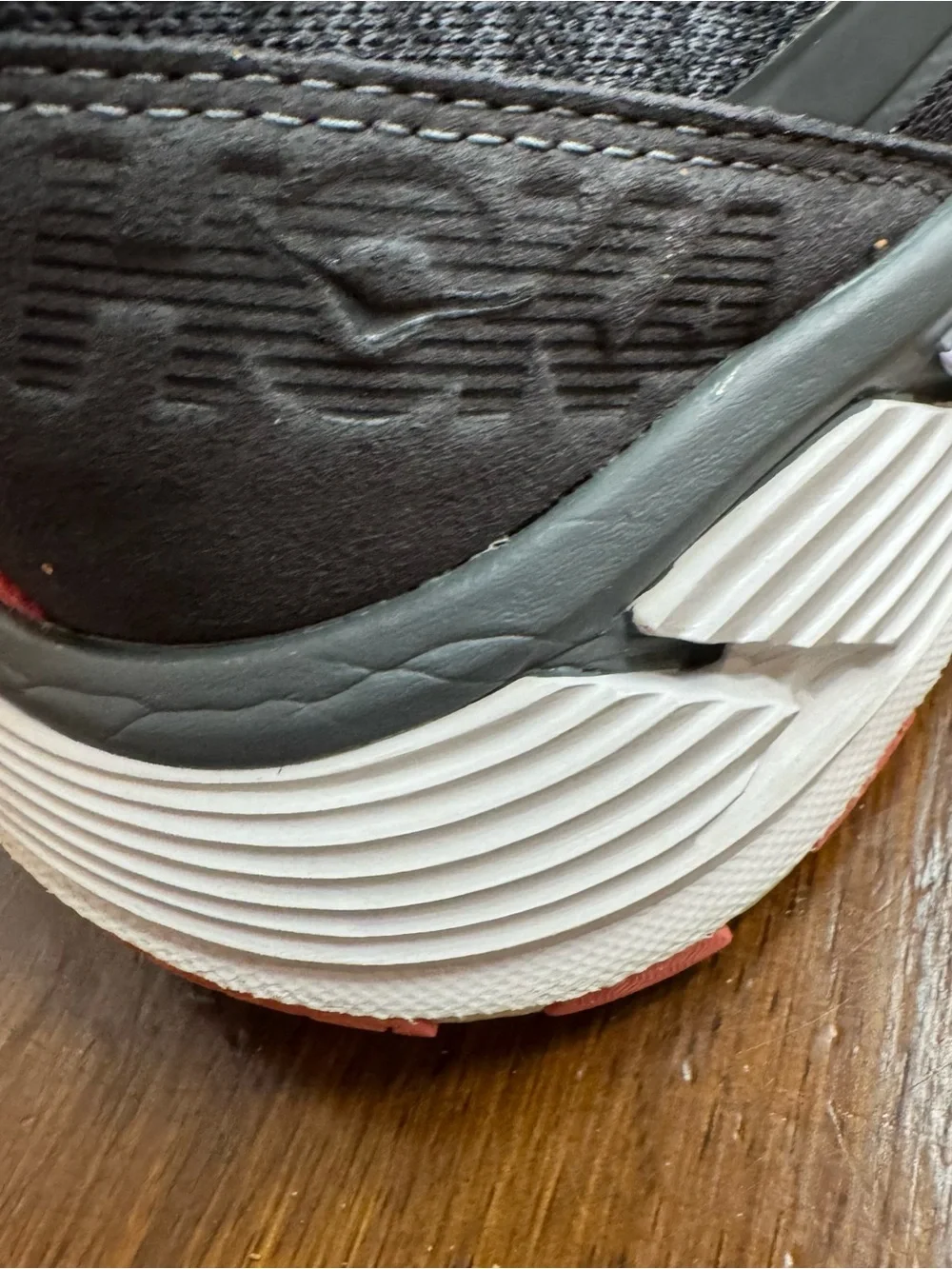 Hoka One One Womens Gaviota 2 1099630 DSLN Gray Running Shoes Sneakers Size 11 - Picture 8 of 12